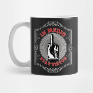 In medio stat virtus Mug